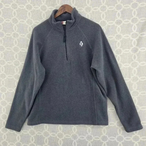 Clique Other - Clique  Mock neck Pullover Men's Fleece Sweatshirt M Gray